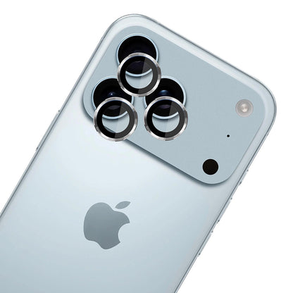Schutzfolie 3MK Protection Pro für die Rückkamera des Apple iPhone 17 Pro Max / 17 Pro, gehärtetes Glas, Silberfarben