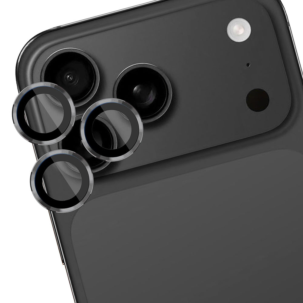 Beschermfolie Achtercamera 3MK Protection Pro voor Apple iPhone 17 Pro Max / 17 Pro, Gehard Glas, Beige