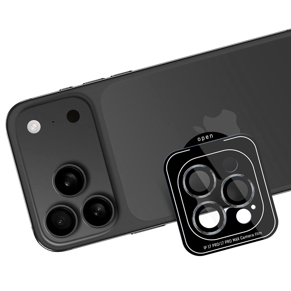 Beschermfolie Achtercamera 3MK Protection Pro voor Apple iPhone 17 Pro Max / 17 Pro, Gehard Glas, Beige