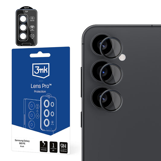 Beschermfolie Achtercamera 3MK Protection Pro voor Samsung Galaxy S25 S931, Gehard Glas, Transparant