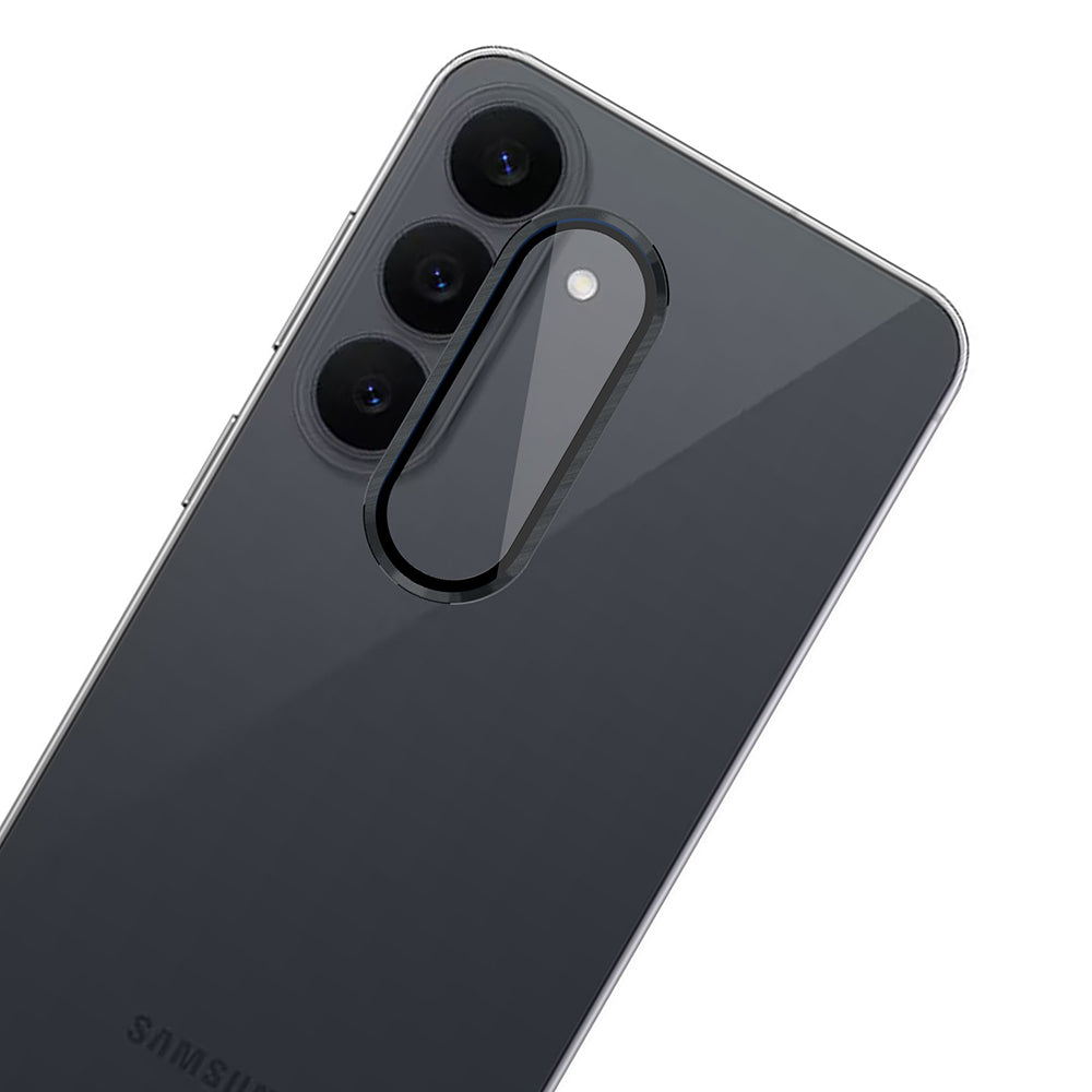Schutzfolie für die Rückkamera 3MK Protection Pro für Samsung Galaxy S26 FE S741, gehärtetes Glas, schwarz