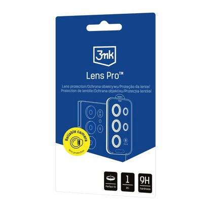 Back Camera Protection Film 3MK Protection Pro for Samsung Galaxy S26 S942, Tempered Glass, Black