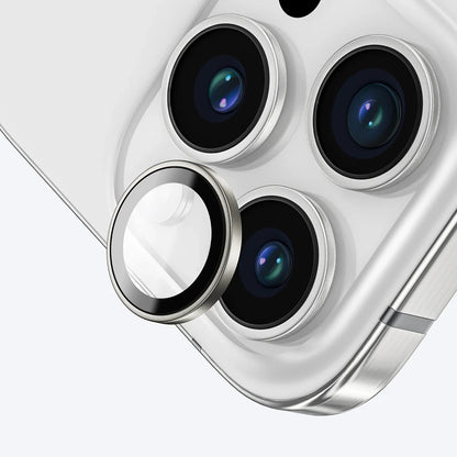 Anank AR Achtercamera Beschermfolie voor Apple iPhone 16 Pro Max / 16 Pro, Gehard Glas, Goudkleurig