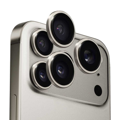 Beschermfolie Anank AR Achtercamera voor Apple iPhone 17 Pro Max / 17 Pro, Gehard Glas, Grijs