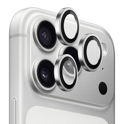 Protection d’objectif arrière Blueo 99 antireflet HD pour Apple iPhone 18 Pro / 18 Pro Max, verre trempé, argentée