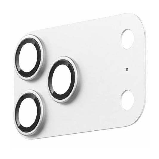 Blueo Integrated Metal Schutzfolie für die Rückkamera für Apple iPhone 18 Pro, gehärtetes Glas, Silberfarben