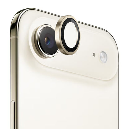 Schutzfolie Blueo Metal Frame für die Rückkamera des Apple iPhone 17 Air, gehärtetes Glas, Goldfarben