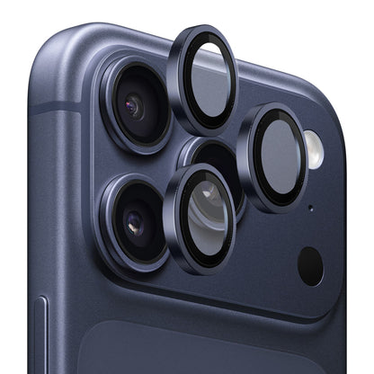 Beschermfolie Blueo Metal Frame voor Apple iPhone 17 Pro Max / 17 Pro, Gehard Glas, Blauw