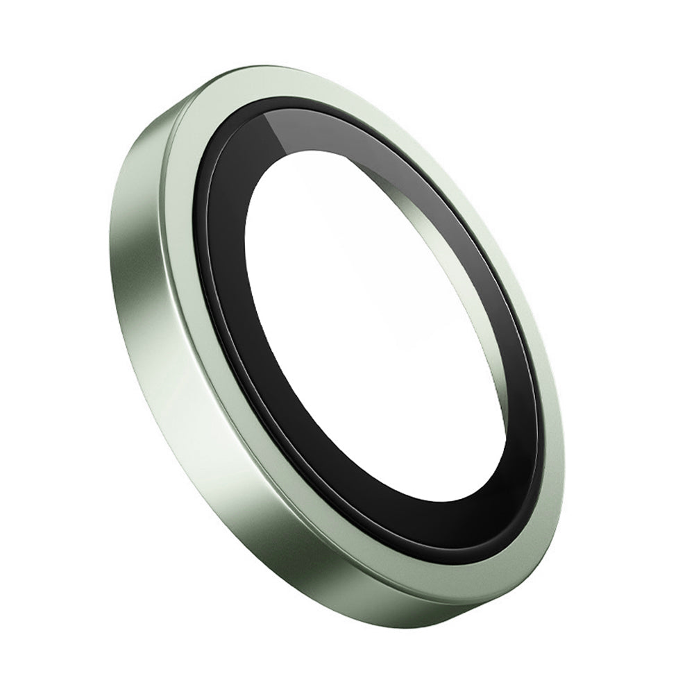 Beschermfolie Achtercamera Blueo Metal Frame voor Apple iPhone 17, Gehard Glas, Groen