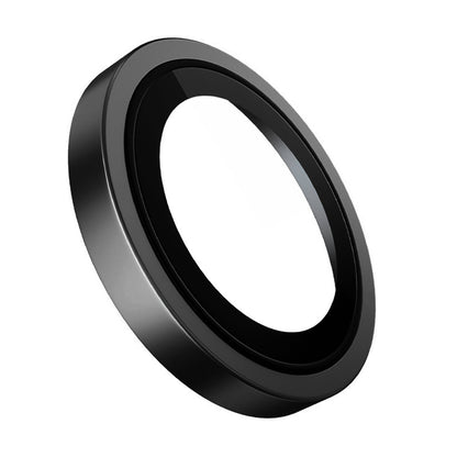 Blueo Metal Frame-beschermfolie voor de achtercamera van Apple iPhone 18 Pro / 18 Pro Max, gehard glas, zwart