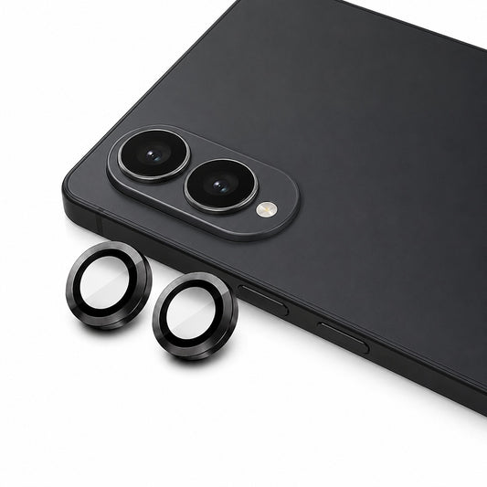 Blueo Rückkamera-Schutzfolie für Samsung Galaxy Z Fold8 F971, gehärtetes Glas, schwarz