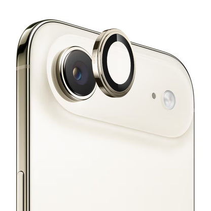 Beschermfolie Achtercamera Blueo Sapphire Crystal voor Apple iPhone 17 Air, Gehard Glas, Goudkleurig