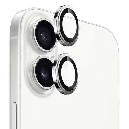 Beschermfolie Achtercamera Blueo Sapphire Crystal voor Apple iPhone 17, Gehard Glas, Zilverkleurig