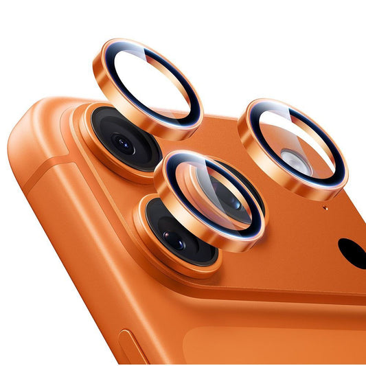 Film de protection pour caméra arrière ESR Armorite pour Apple iPhone 14 Pro, Verre Trempé, Orange