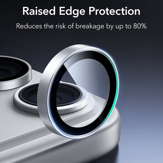ESR Armorite Achtercamera Beschermfolie voor Apple iPhone 18 Pro / 18 Pro Max, Gehard Glas, Zilver