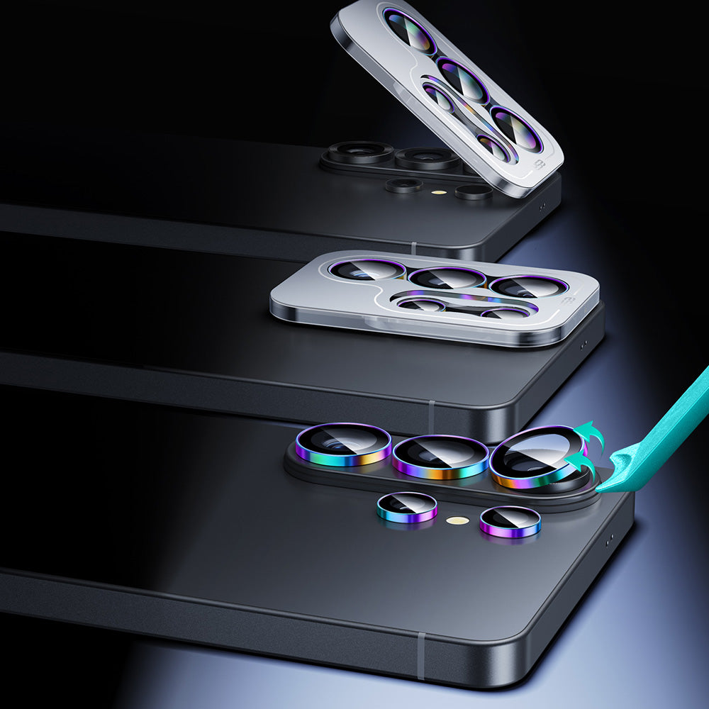 Beschermfolie Achtercamera ESR Armorite voor Samsung Galaxy S26 Ultra, Gehard Glas, Multikleur