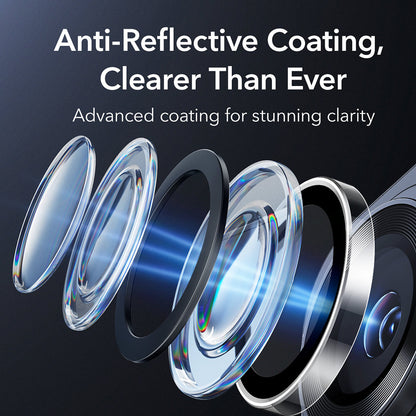 ESR Armorite Rear Camera Protector for Samsung Galaxy S26 Ultra, Tempered Glass, Transparent