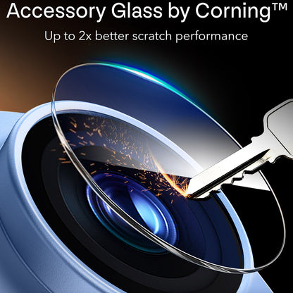 ESR Armorite Pro Achtercamera Beschermfolie voor Apple iPhone 18 Pro Max, Gehard Glas, Blauw
