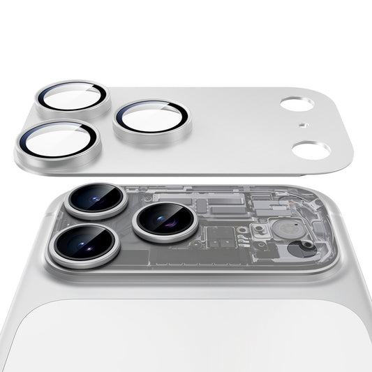 ESR Armorite Pro Achtercamera Beschermfolie voor Apple iPhone 18 Pro Max, Gehard Glas, Zilver