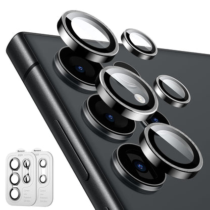 Beschermfolie Achtercamera ESR voor Samsung Galaxy S24 Ultra S928, Gehard Glas, Set van 2 stuks, Zwart