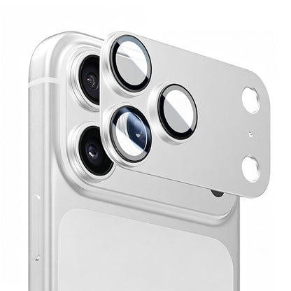 Film de protection pour caméra arrière Lito Crown Halo AR + AF pour Apple iPhone 18 Pro Max, Verre trempé, Argenté