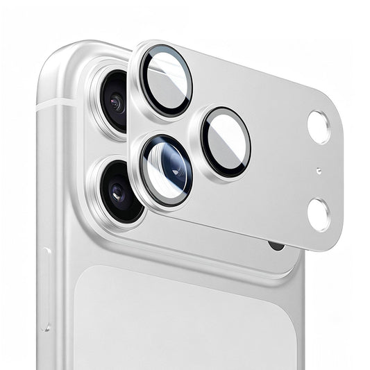 Film de protection pour caméra arrière Lito Crown Halo AR + AF pour Apple iPhone 18 Pro Max, Verre trempé, Argenté