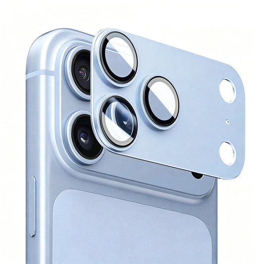 Film de protection pour caméra arrière Lito Crown Halo AR + AF pour Apple iPhone 18 Pro Max, Verre trempé, Bleu