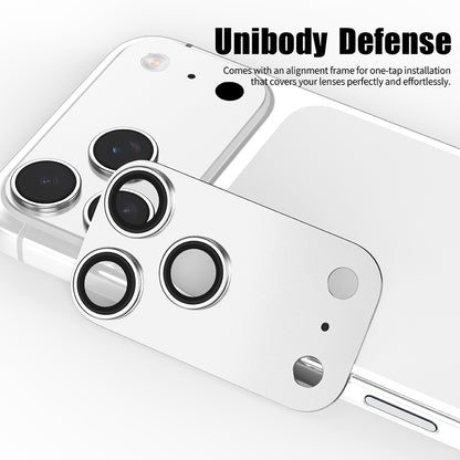 Film de protection pour caméra arrière Lito Crown Halo AR + AF pour Apple iPhone 18 Pro, Verre trempé, Bleu