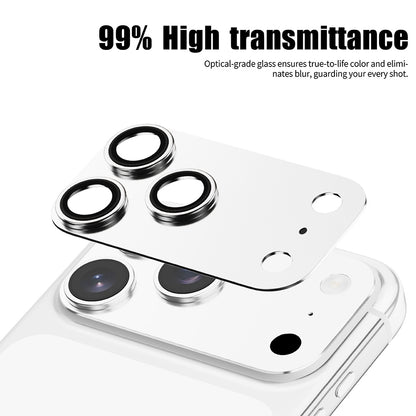 Film de protection pour caméra arrière Lito Crown Halo AR + AF pour Apple iPhone 18 Pro, Verre trempé, Noir