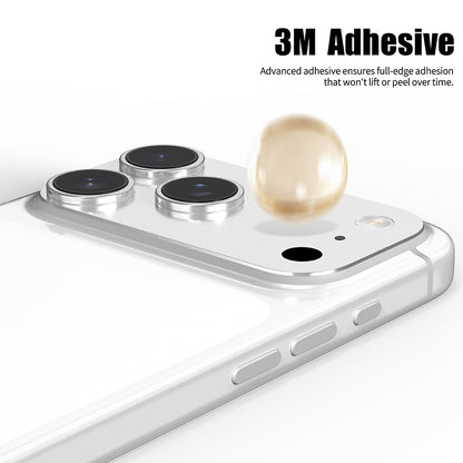 Film de protection pour caméra arrière Lito Crown Halo AR + AF pour Apple iPhone 18 Pro, Verre trempé, Noir