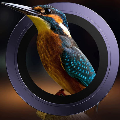 Lito S+ Achtercamera Beschermfolie voor Apple iPhone 14 Pro, Gehard Glas, Paars