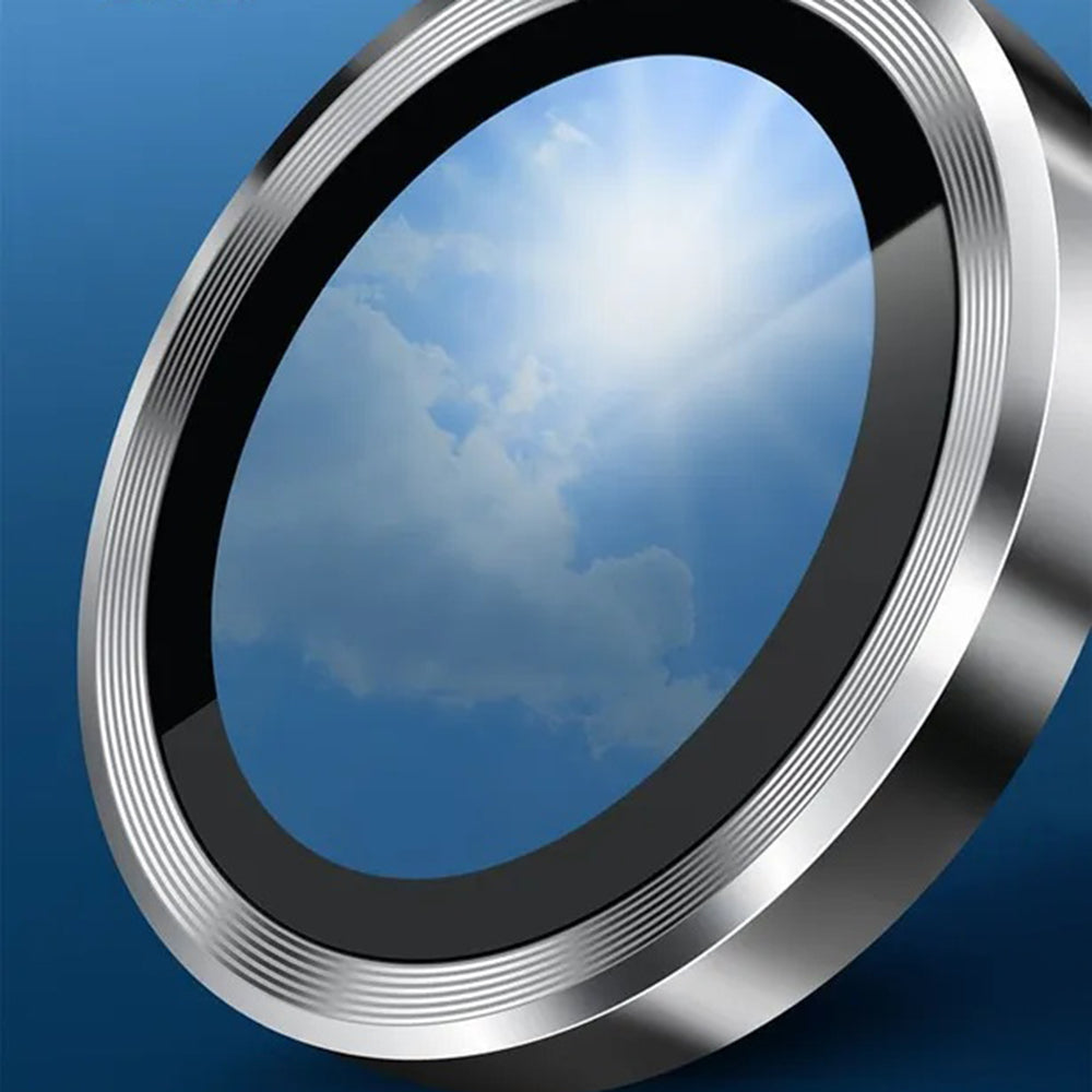 Beschermfolie Achtercamera Lito S+ voor Apple iPhone 14, Gehard Glas, Zilver