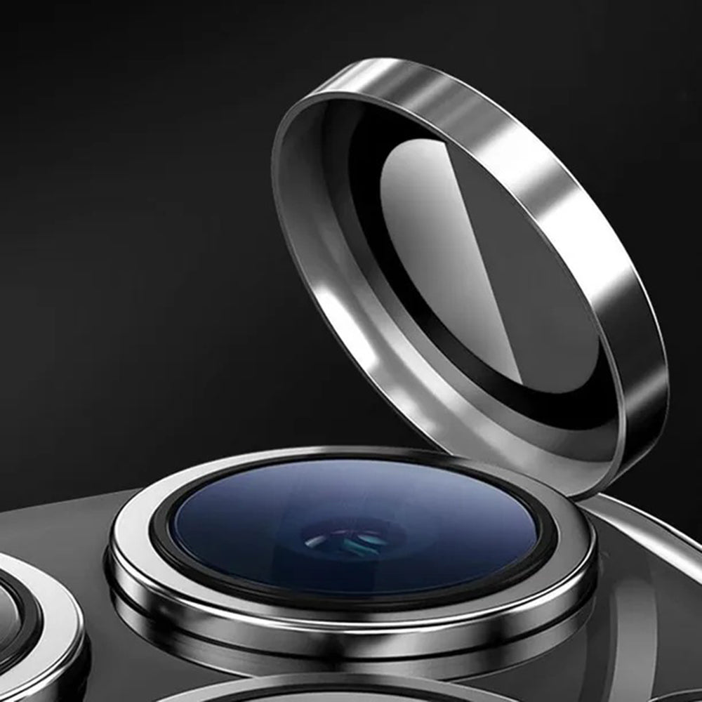Beschermfolie Achtercamera Lito S+ voor Apple iPhone 14, Gehard Glas, Zilver