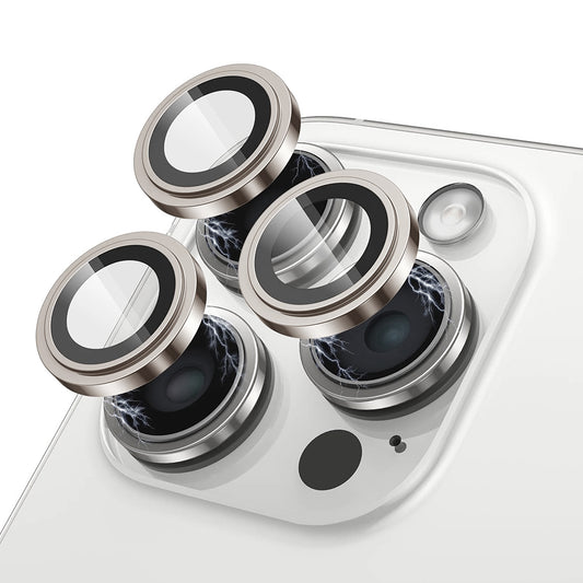 Film de protection pour caméra arrière Lito S+ pour Apple iPhone 17 Pro Max / 17 Pro, Verre Trempé, Gris