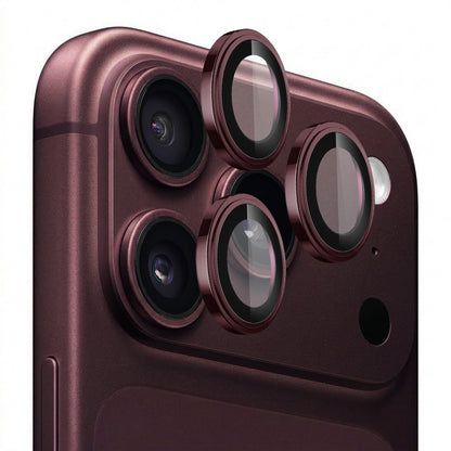Beschermfolie Achtercamera Lito S+ voor Apple iPhone 18 Pro / 18 Pro Max, Gehard Glas, Bordeaux