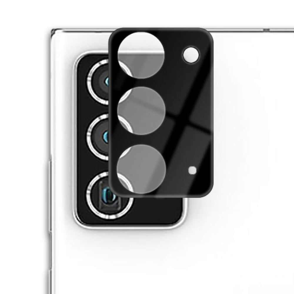 Beschermfolie Lito S+ voor de achtercamera van Samsung Galaxy Note 20 5G N981 / Note 20 N980, Gehard Glas, Zwart