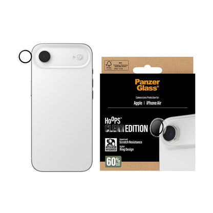 Beschermfolie PanzerGlass Hoops voor Apple iPhone 17 Air, Gehard Glas, Transparant