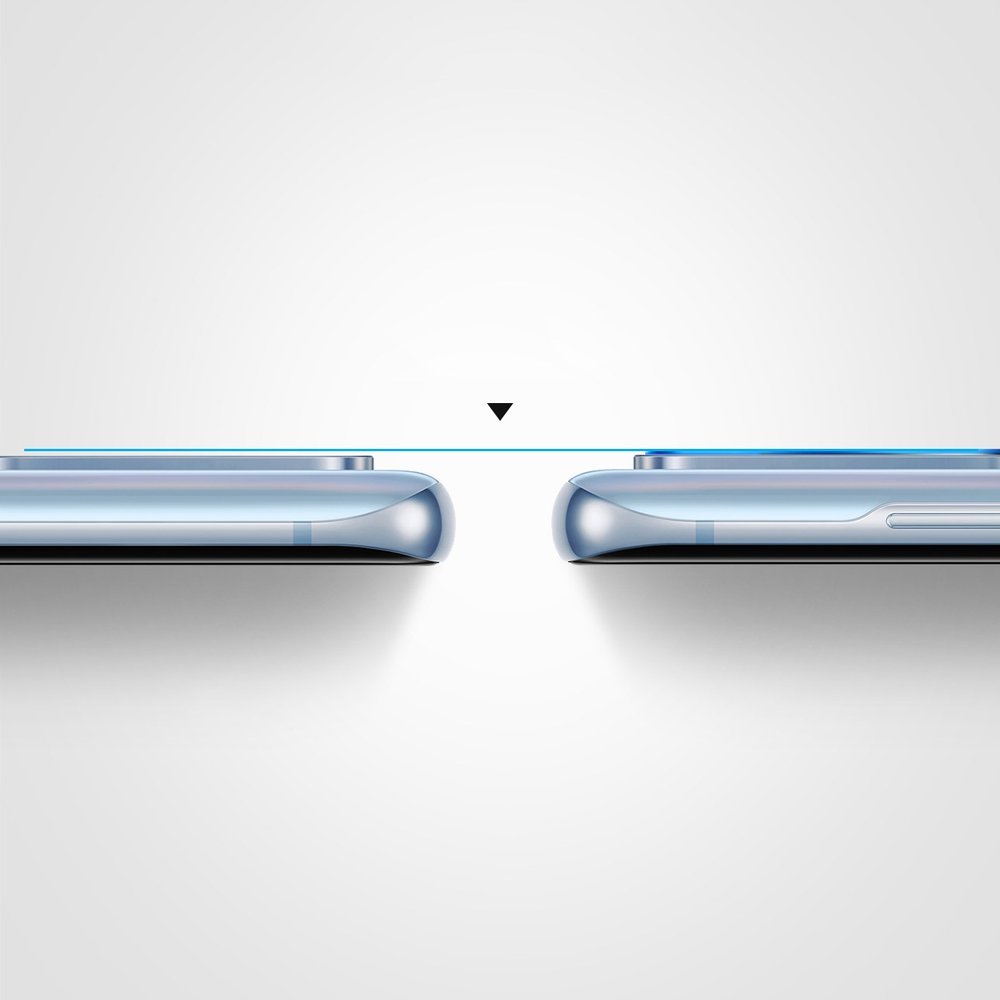 Beschermfolie Ringke IDGL voor de achtercamera van Samsung Galaxy S20 5G G981 / S20 G980, Gehard Glas, Set van 3 stuks, Transparant