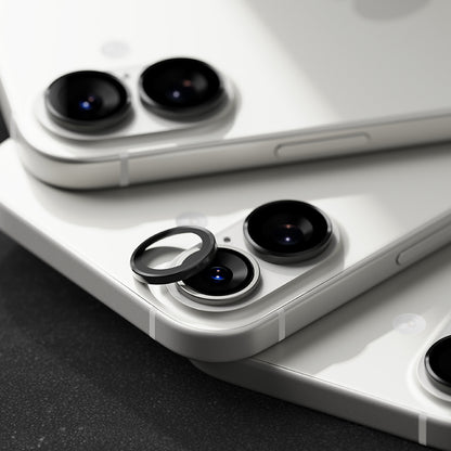 Film de protection pour caméra arrière Ringke pour Apple iPhone 17, Verre Trempé, Noir