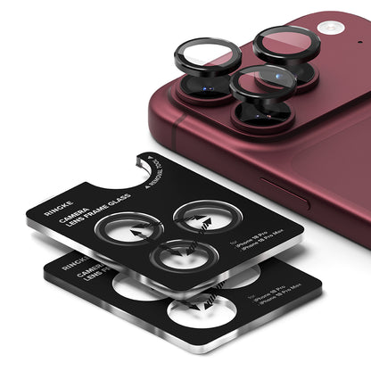 Ringke Achtercamera Beschermfolie voor Apple iPhone 18 Pro / 18 Pro Max, Gehard Glas, Set van 2 Stuks, Transparant