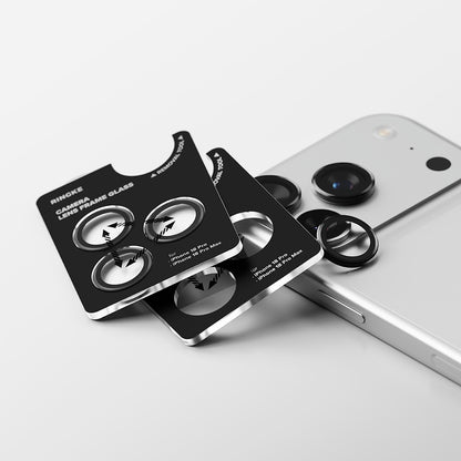 Ringke Achtercamera Beschermfolie voor Apple iPhone 18 Pro / 18 Pro Max, Gehard Glas, Set van 2 Stuks, Transparant