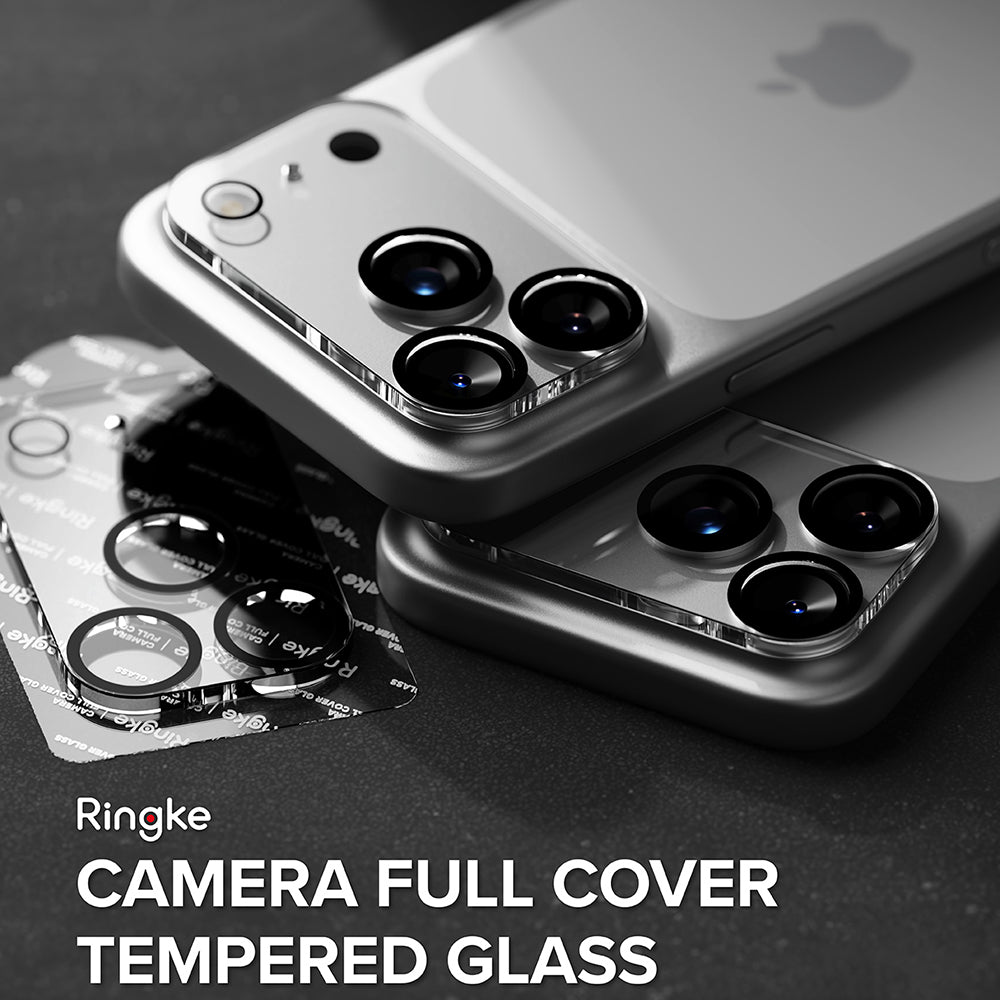 Film de protection pour caméra arrière Ringke pour Apple iPhone 18 Pro, Verre trempé, Lot de 2 pièces, Transparent