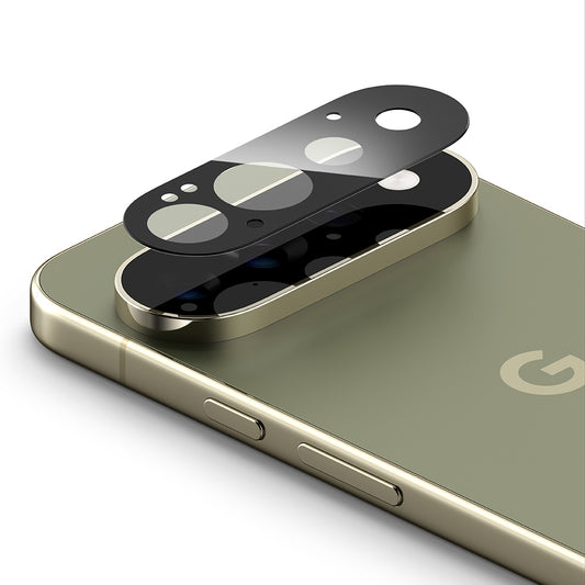 Ringke achtercamera beschermfolie voor Google Pixel 11 Pro, gehard glas, set van 2 stuks, zwart