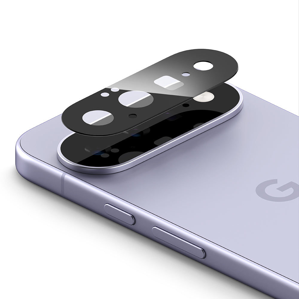 Ringke achtercamera beschermfolie voor Google Pixel 11, gehard glas, set van 2 stuks, zwart