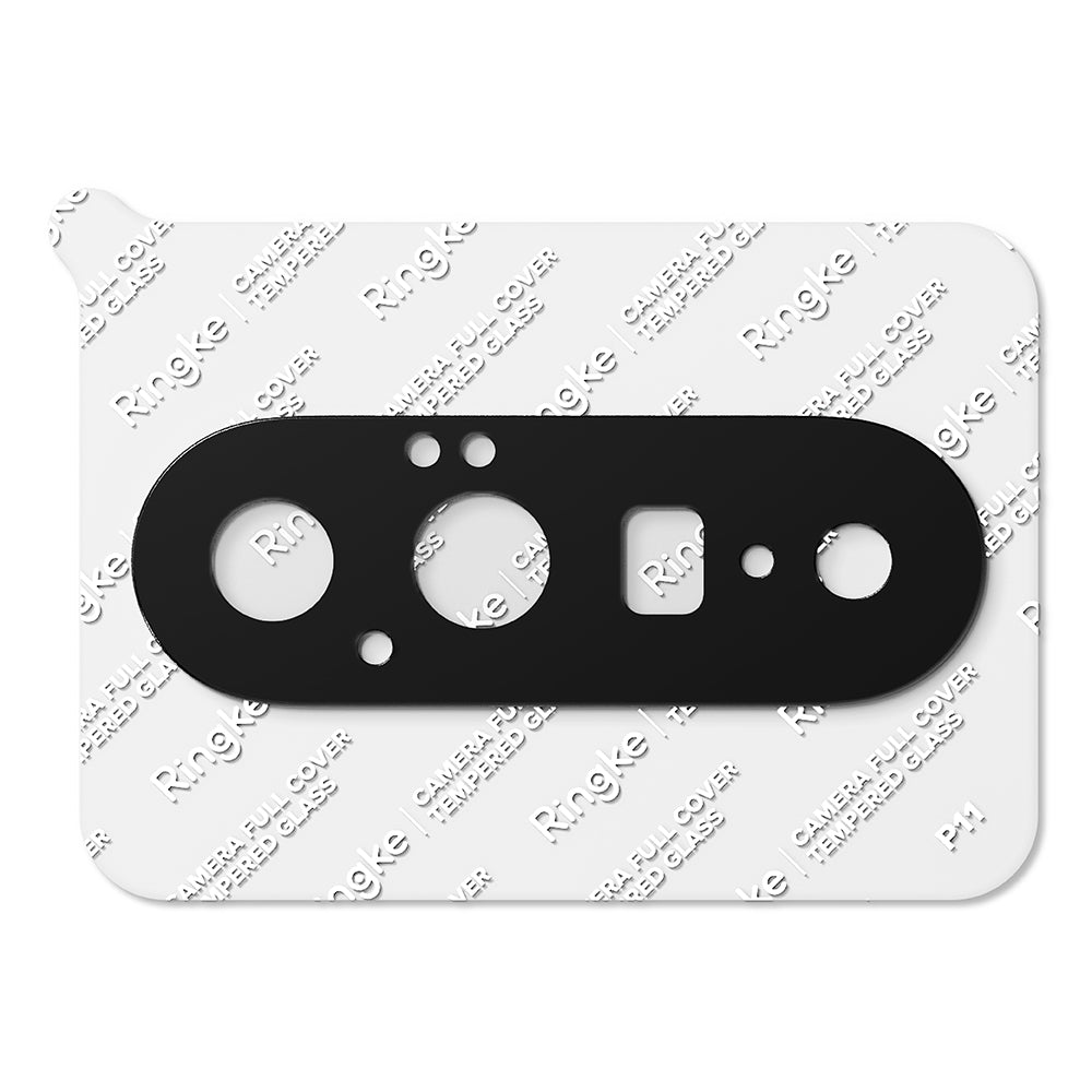Ringke achtercamera beschermfolie voor Google Pixel 11, gehard glas, set van 2 stuks, zwart