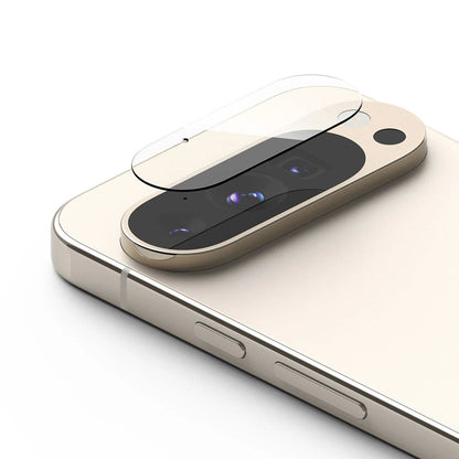 Beschermfolie Ringke Achtercamera voor Google Pixel 9 Pro XL, Gehard Glas, Set van 3 Stuks, Transparant