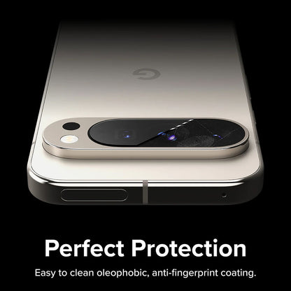 Beschermfolie Ringke Achtercamera voor Google Pixel 9 Pro XL, Gehard Glas, Set van 3 Stuks, Transparant