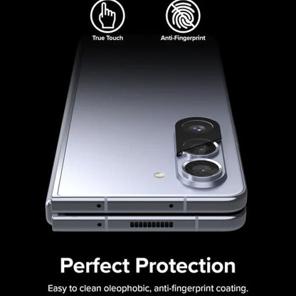 Ringke Achtercamera Beschermfolie voor Samsung Galaxy Z Fold5 F946, Gehard Glas, Set van 2 Stuks, Transparant