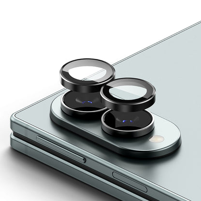 Ringke achtercamera beschermfolie voor Samsung Galaxy Z Fold8 F971, gehard glas, set van 2 stuks, zwart