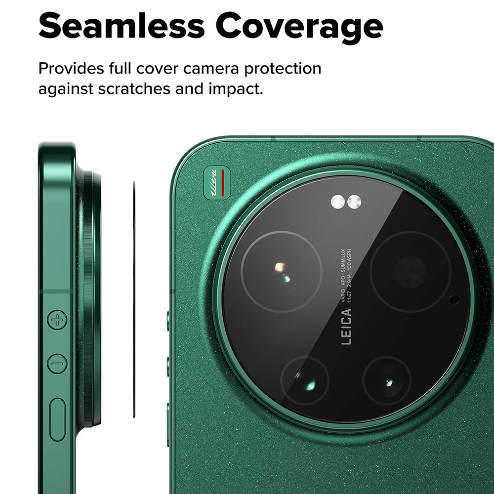 Ringke achtercamera beschermfolie voor Xiaomi 17 Ultra, gehard glas, set van 2 stuks, transparant